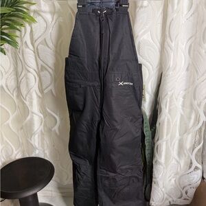 Arctix Kids Black Snow Bibs